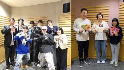 笑顔溢れるゲストは、KJRGLと森三中 大島美幸さん^^
