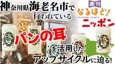神奈川県海老名市で行われている『パンの耳』を活用したアップサイクルに迫る！