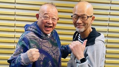4月6日放送後記　桂ざこばさんが描いた鶴瓶さんの似顔絵！