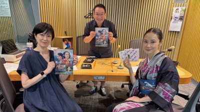 昇太さんと久々の再会! 俳優の吉田羊さんが生登場!