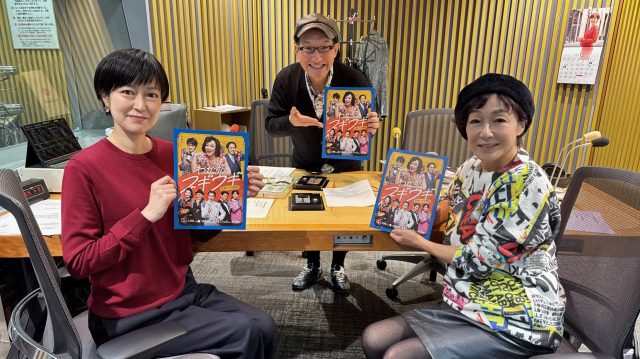 笠置シヅ子さんを演じます! 俳優のキムラ緑子さんが生登場!