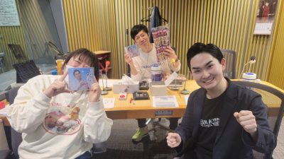 昭和イントロクイズで白熱！　演歌歌手・彩青(りゅうせい)さん！