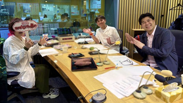 「賛否両論」の笠原将弘さんとカッキーが登場！