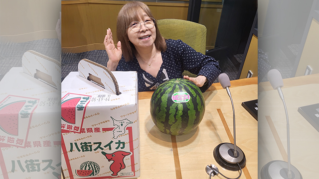 来週は「私の好きな雨のうた☂」で夏のおいしいもの🍉を先取り！