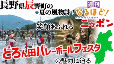 長野県辰野町の夏の風物詩! 笑顔あふれる『どろん田バレーボールフェスタ』の魅力に迫る!