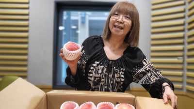 福島の桃で 今年もピ~チピチ🍑
