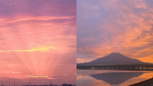 ほっと一息☕Photo Book　神々しい夕焼け